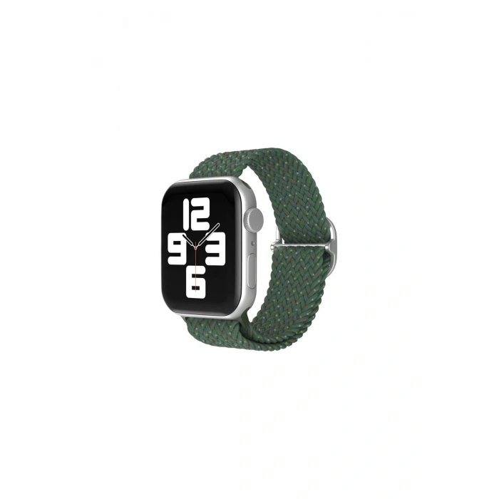 Watch 38mm Kordon (SAAT DEĞİLDİR) - Benekli Koyu Yeşil