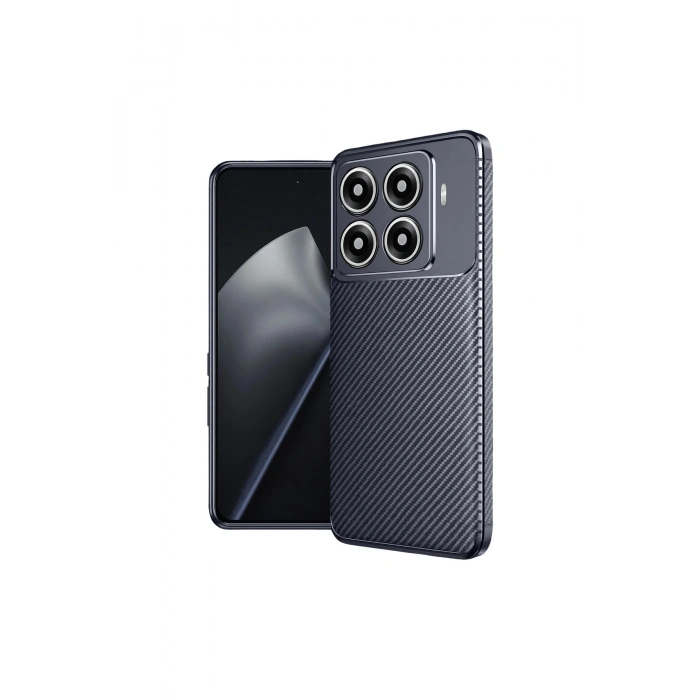 Mi 15t Pro Auto Focus Karbon Kapak - Lacivert