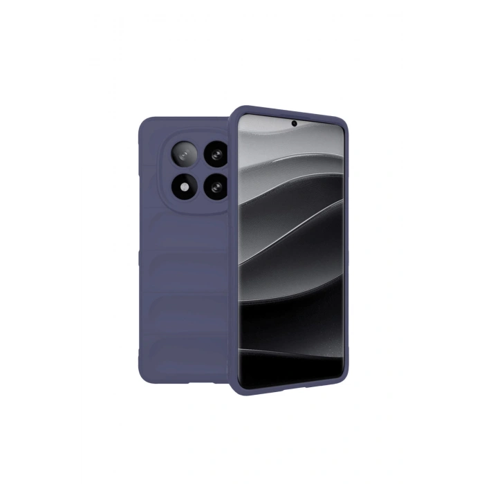 Redmi Note 14 Pro 5g Kılıf Optimum Silikon - Lacivert