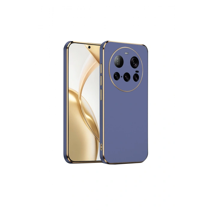 Mi 15 Ultra Kılıf Volet Silikon - Mavi