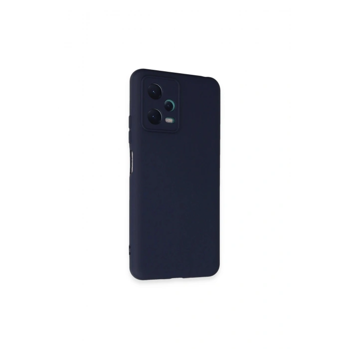 Redmi Note 12 5g Kılıf Nano İçi Kadife Silikon - Lacivert
