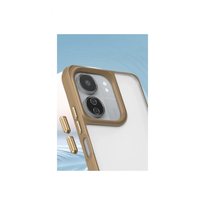 Redmi 13c Kılıf Penta Silikon Kılıf - Çöl Titanyum