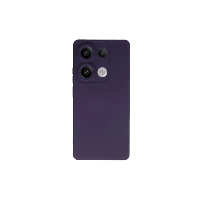Redmi Note 13 Pro 4g Kılıf Nano İçi Kadife Silikon - Mor