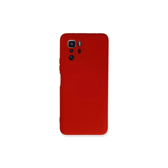Poco X3 Gt Kılıf Nano İçi Kadife Silikon - Kırmızı