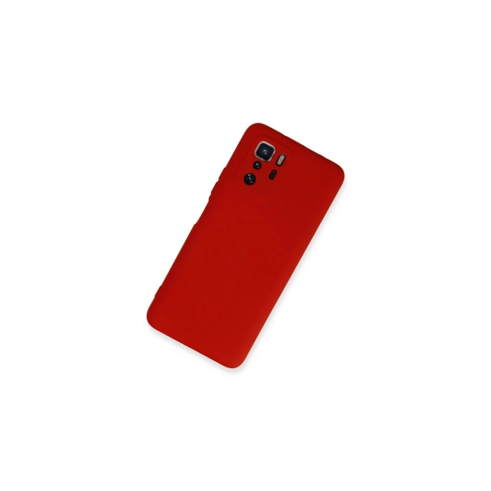 Poco X3 Gt Kılıf Nano İçi Kadife Silikon - Kırmızı