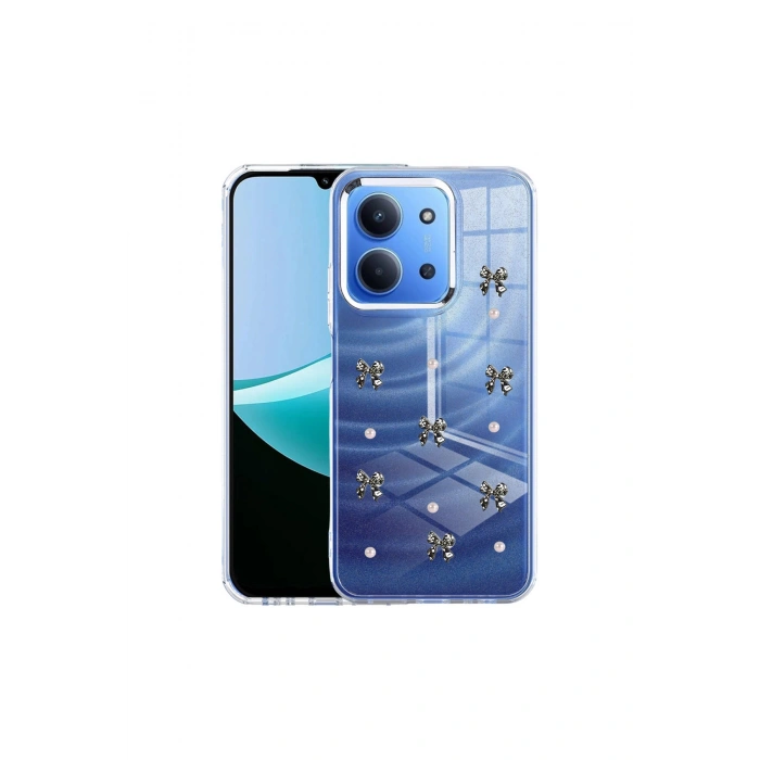 Redmi 15c 4g Fiyonk Desenli Kapak - Desen 8