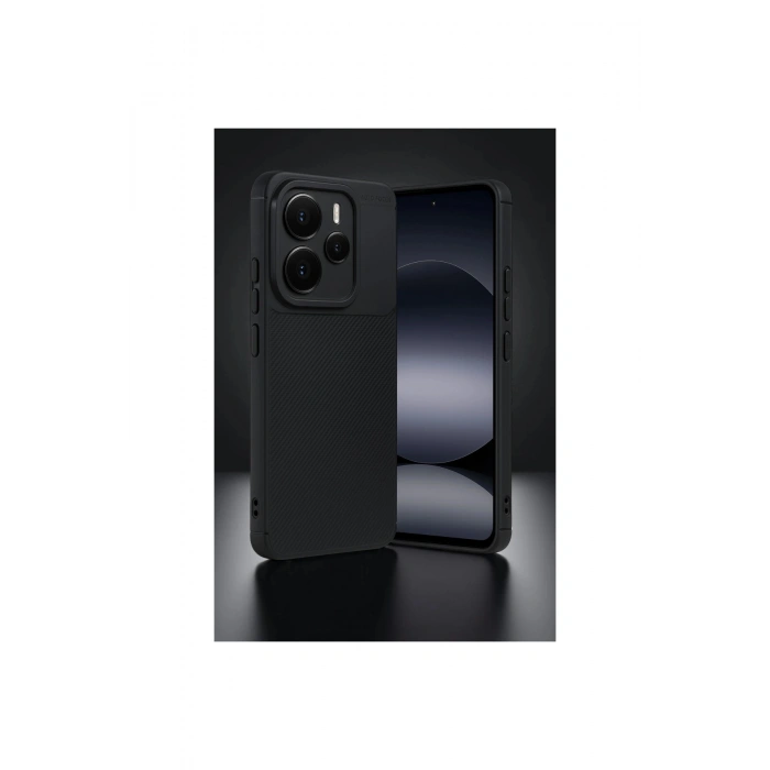 Note 14 5g Auto Focus Karbon Kapak - Siyah