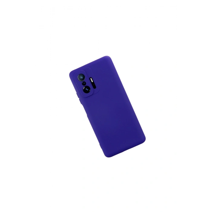 Mi 11t Pro Kılıf Nano İçi Kadife Silikon - Mor