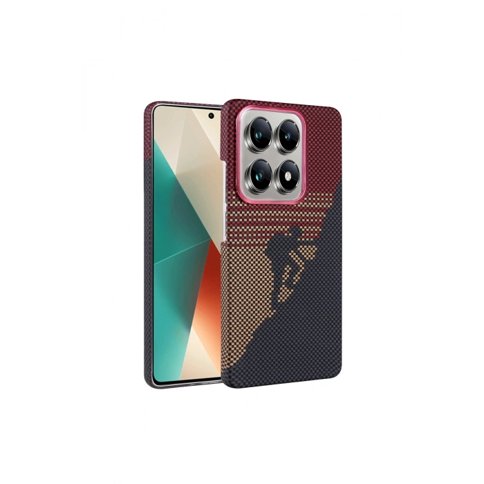 Mi 14t Pro Vega Magsafe Kapak - Kırmızı