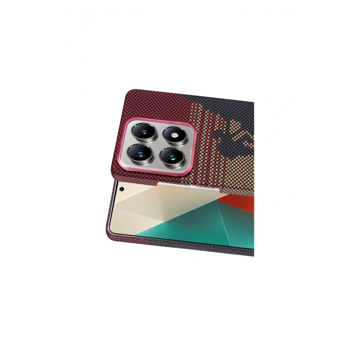 Mi 14t Pro Vega Magsafe Kapak - Kırmızı