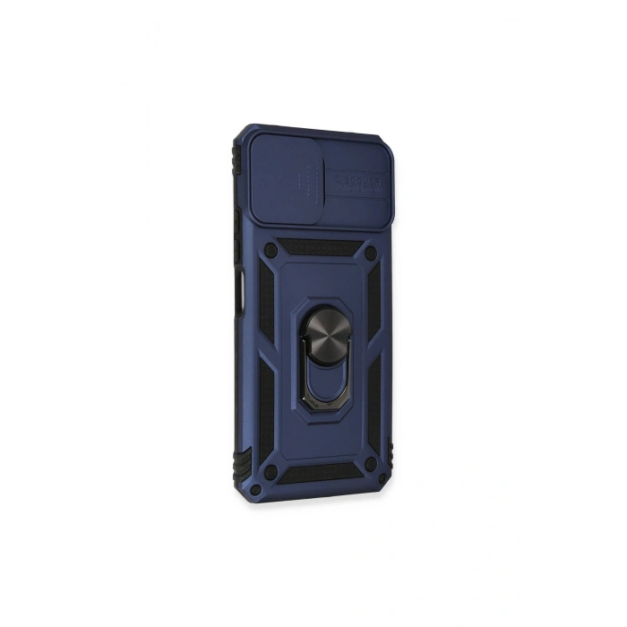 Mi 11 Lite Kılıf Pars Lens Yüzüklü Silikon - Lacivert