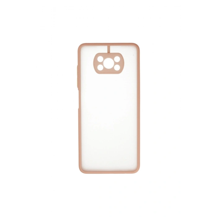 Pocophone X3 Kılıf Montreal Silikon Kapak - Pembe