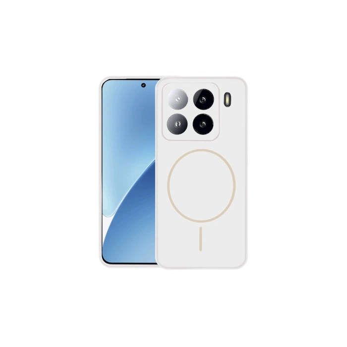 Joko Mi 15 Pro Kılıf Jully Magsafe Kapak - Beyaz