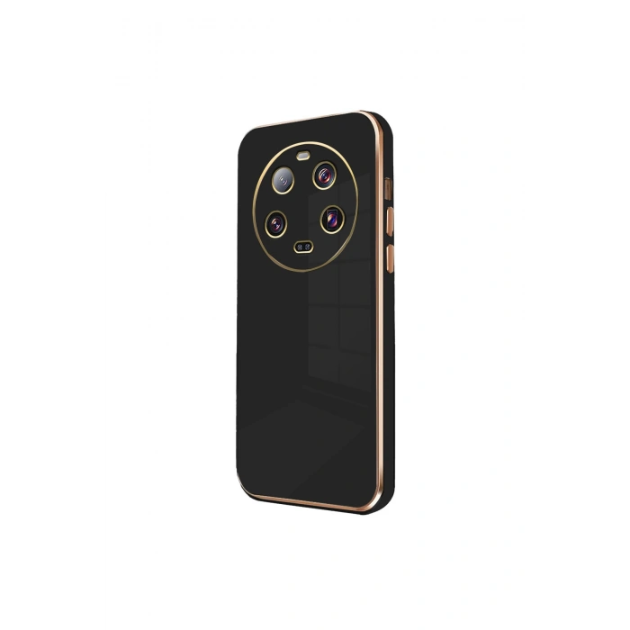 Mi 14 Ultra Kılıf Volet Silikon - Siyah