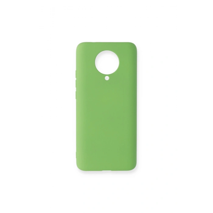 Redmi K30 Pro Kılıf Nano İçi Kadife Silikon - Yeşil