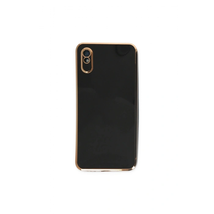 Redmi 9a Kılıf Volet Silikon - Siyah