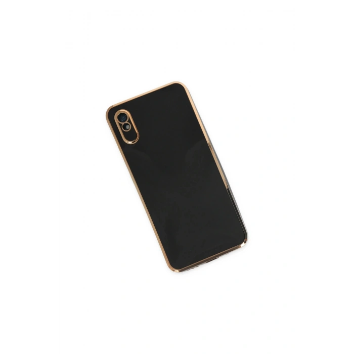 Redmi 9a Kılıf Volet Silikon - Siyah