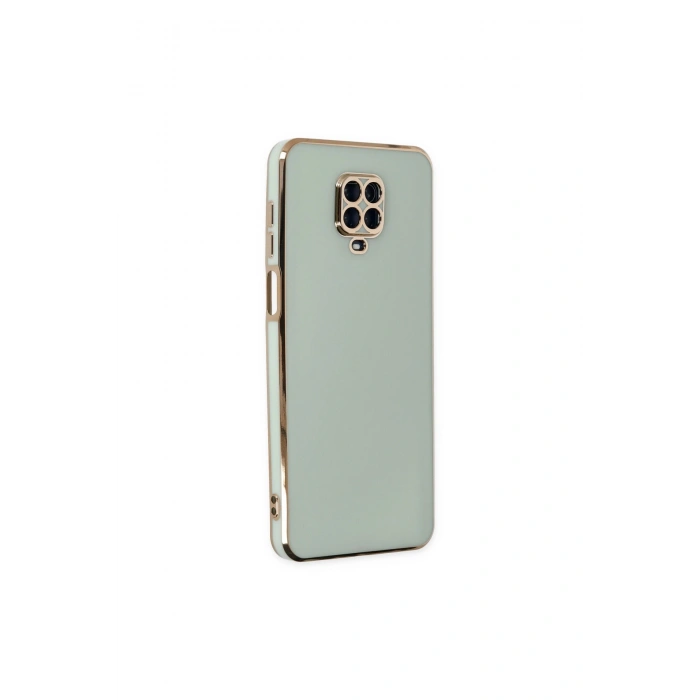 Redmi Note 9 Pro Kılıf Volet Silikon - Açık Yeşil