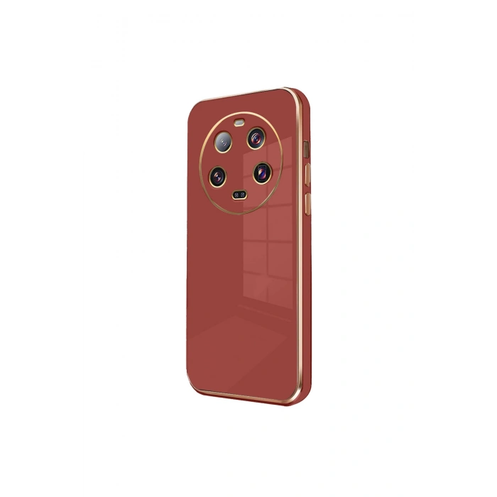 Mi 14 Ultra Kılıf Volet Silikon - Kırmızı