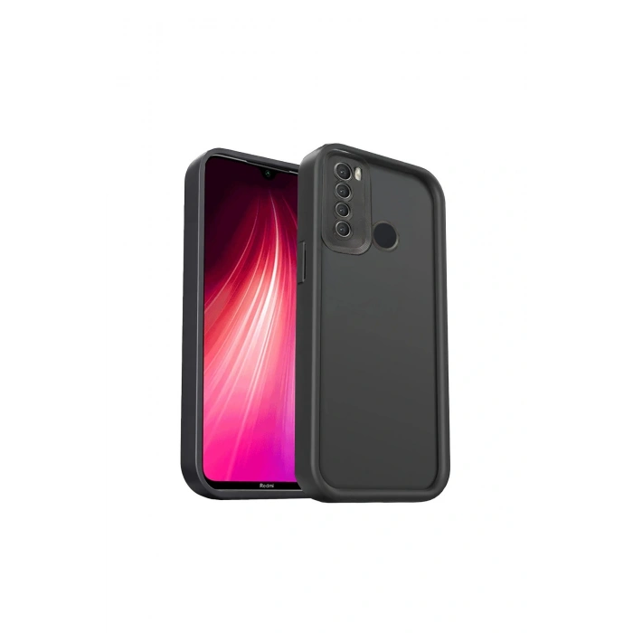 Redmi Note 8 Kılıf Viera Silikon - Siyah