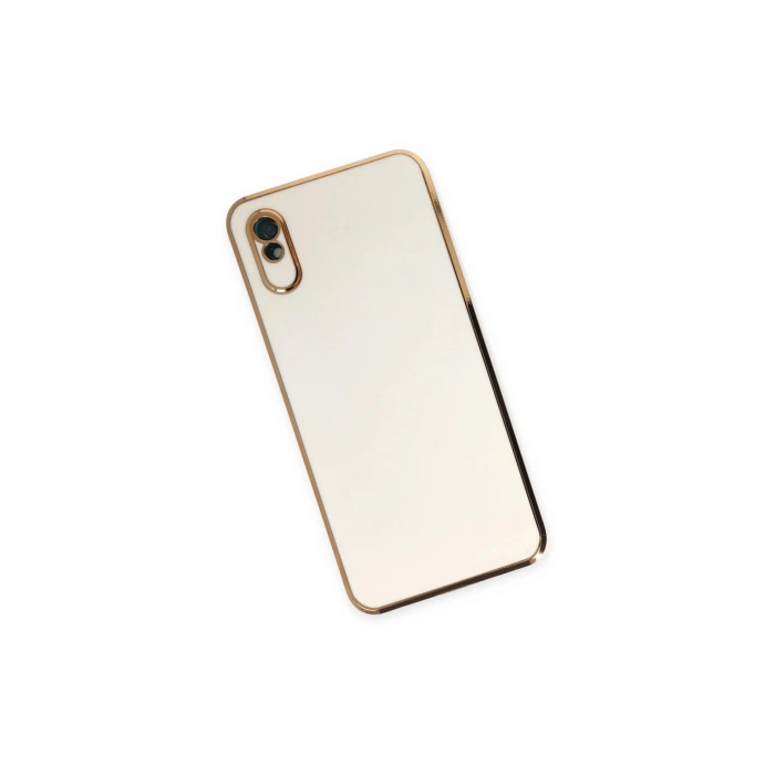 Redmi 9a Kılıf Volet Silikon - Beyaz