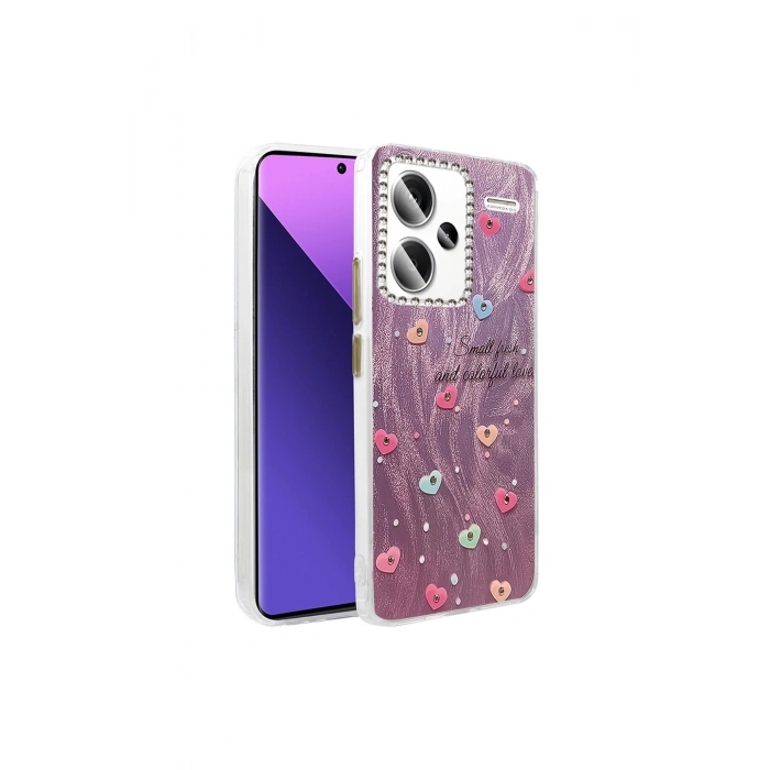 Redmi Note 13 Pro Plus Kılıf Blade Aynalı Desenli Kapak - Desen 8