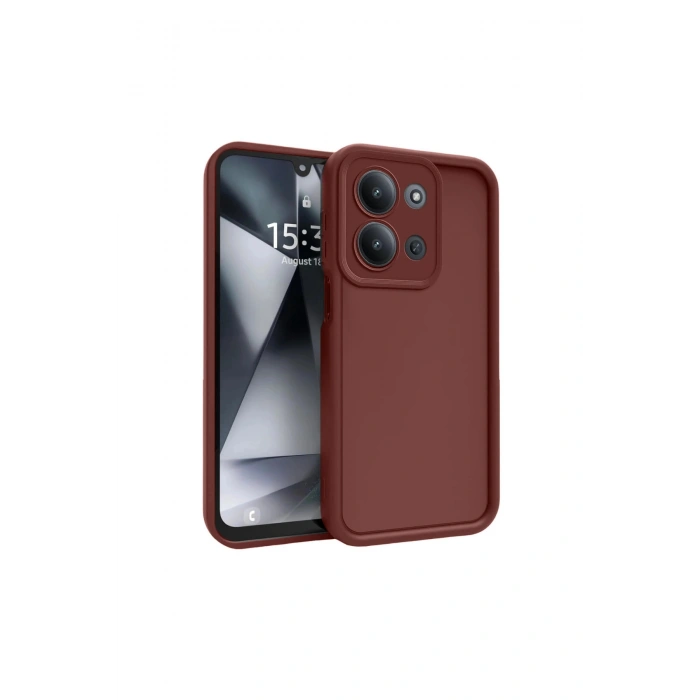 Redmi 15c 4g Viera Silikon - Bordo