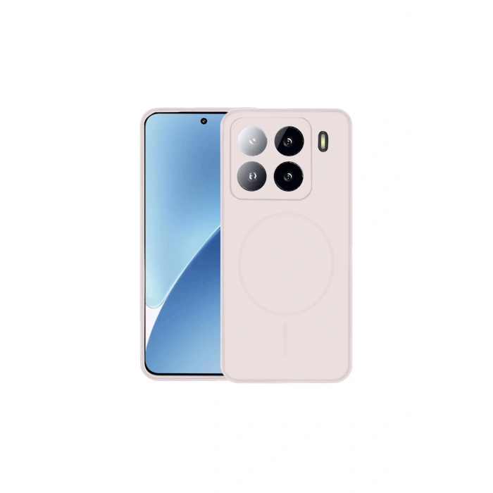 Joko Mi 15 Pro Kılıf Jully Magsafe Kapak - Pudra