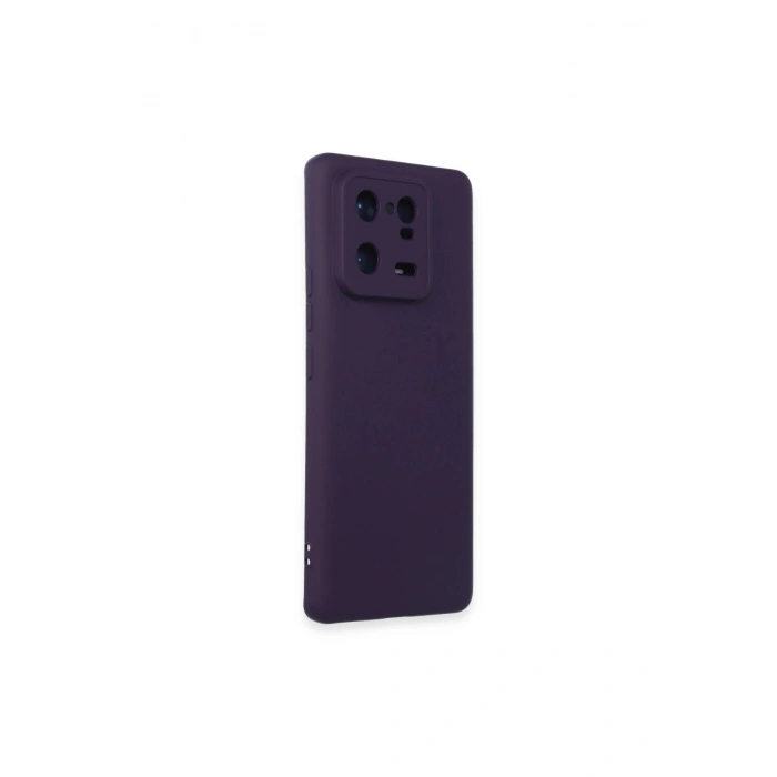Mi 13 Pro Kılıf Nano İçi Kadife Silikon - Mor