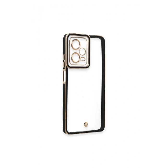 Redmi Note 12 5g Kılıf Liva Lens Silikon - Siyah