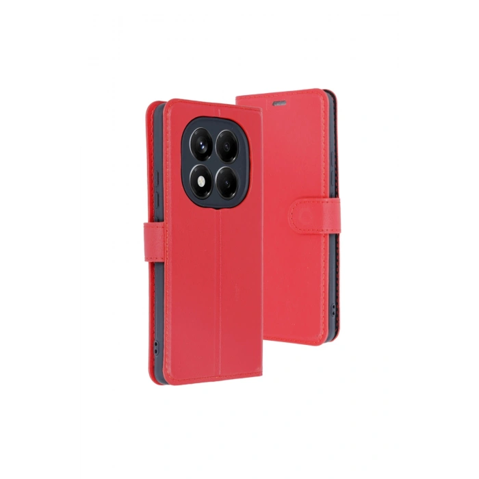 Redmi Note 14 Pro 5g Kılıf Trend S Plus Kapaklı Kılıf - Kırmızı