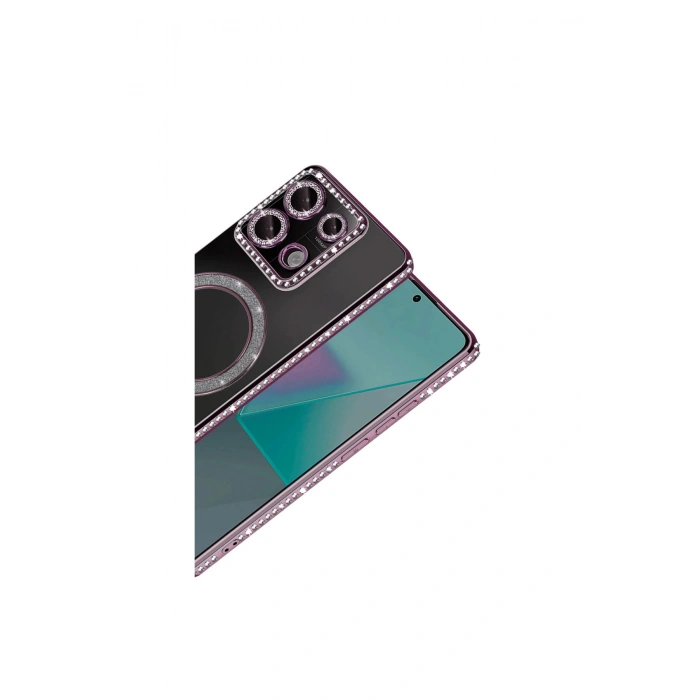 Redmi Note 13 Pro 4g Joke Simli Magneticsafe Kılıf - Pembe