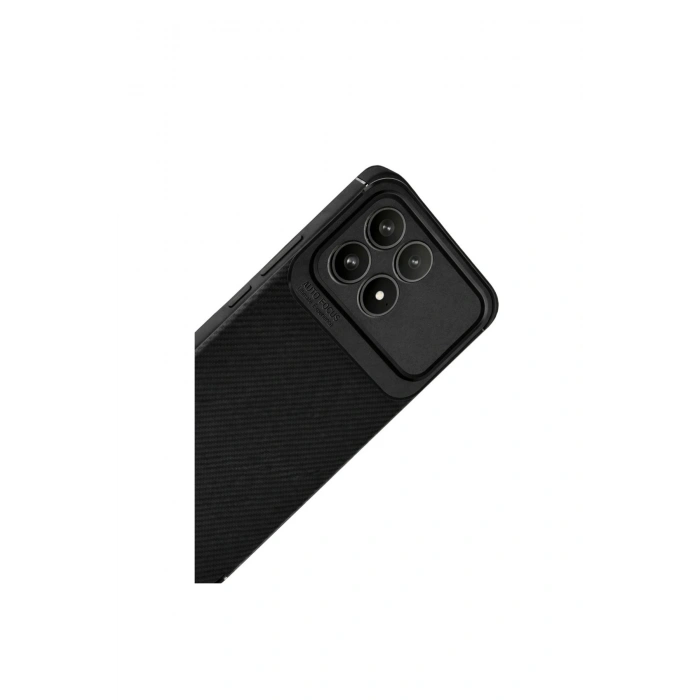 Poco F8 Pro Auto Focus Karbon Kapak - Siyah
