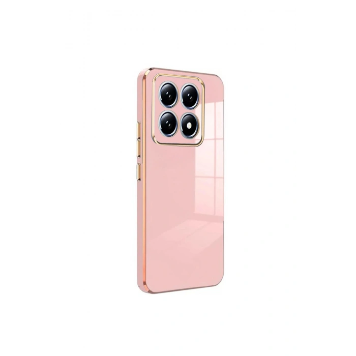 Mi 14t Pro Volet Silikon - Pembe