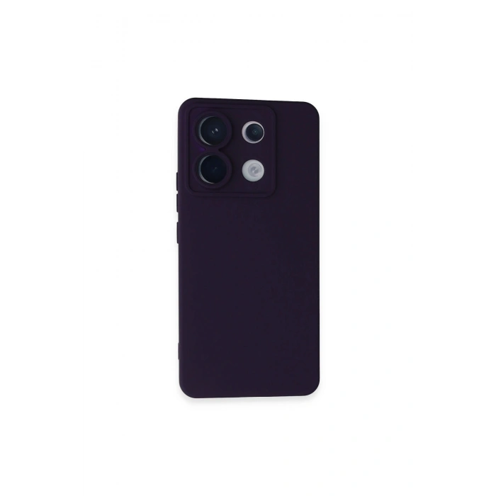 Redmi Note 13 Pro 5g Kılıf Nano İçi Kadife Silikon - Mor