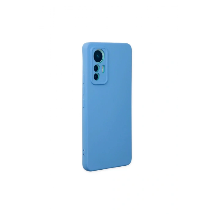 Mi 12 Lite Kılıf Nano İçi Kadife Silikon - Mavi