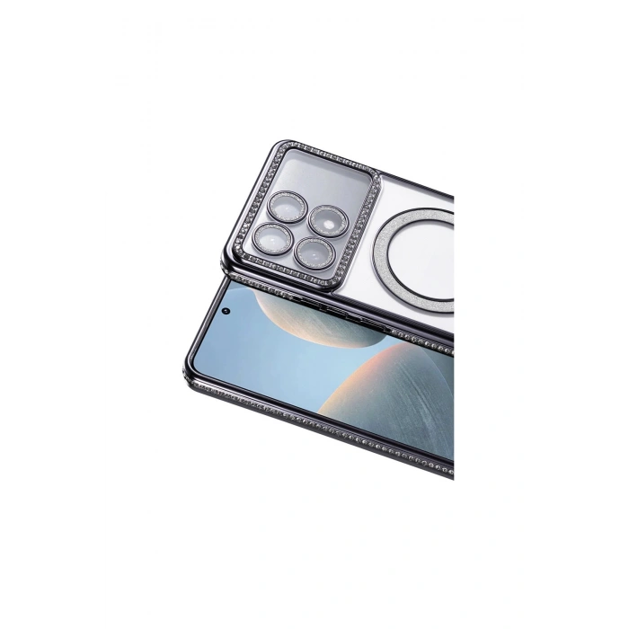 Poco X6 Pro Joke Simli Magneticsafe Kılıf - Siyah