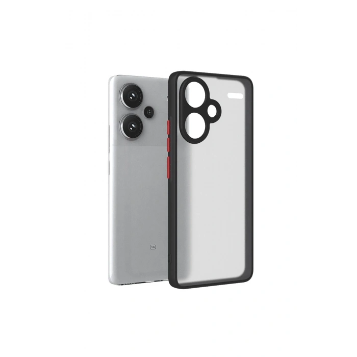 Redmi Note 13 Pro Plus Kılıf Montreal Silikon Kapak - Siyah