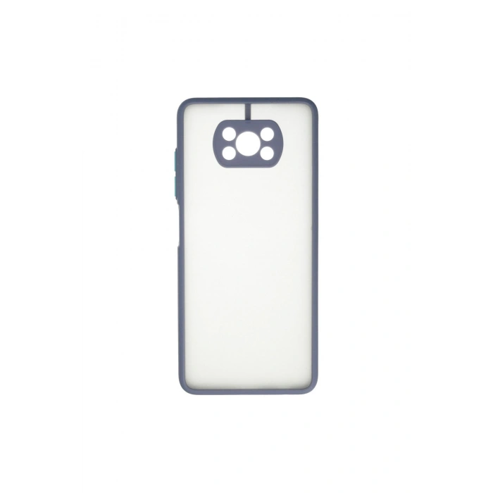 Pocophone X3 Kılıf Montreal Silikon Kapak - Gri