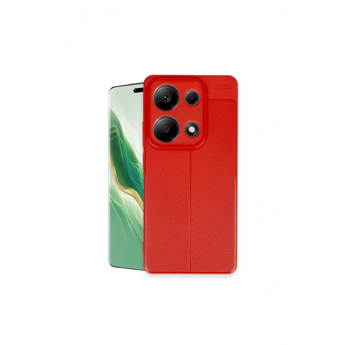 Redmi Note 13 Pro 4g Kılıf Auto Focus Kapak - Kırmızı
