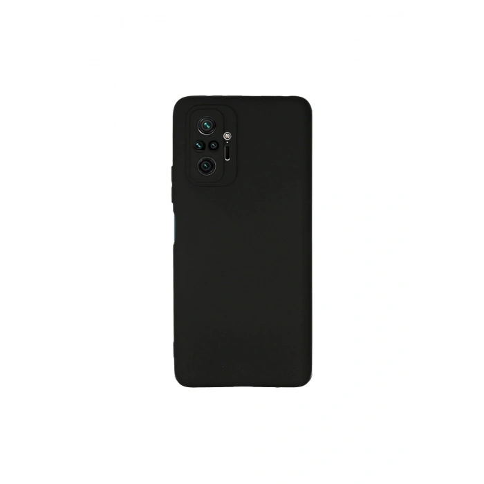 Redmi Note 10 Pro Kılıf First Silikon - Siyah