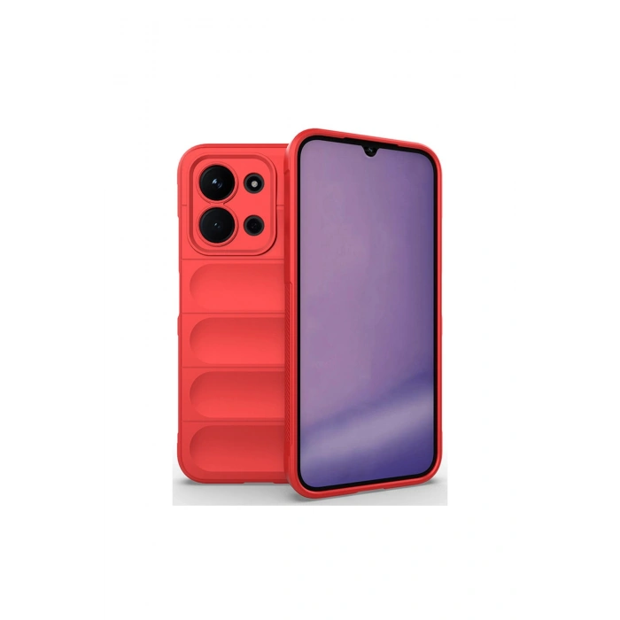 Redmi 15c 4g Optimum Silikon - Kırmızı