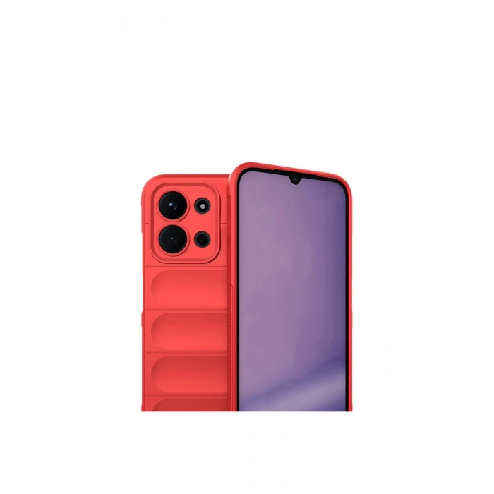 Redmi 15c 4g Optimum Silikon - Kırmızı