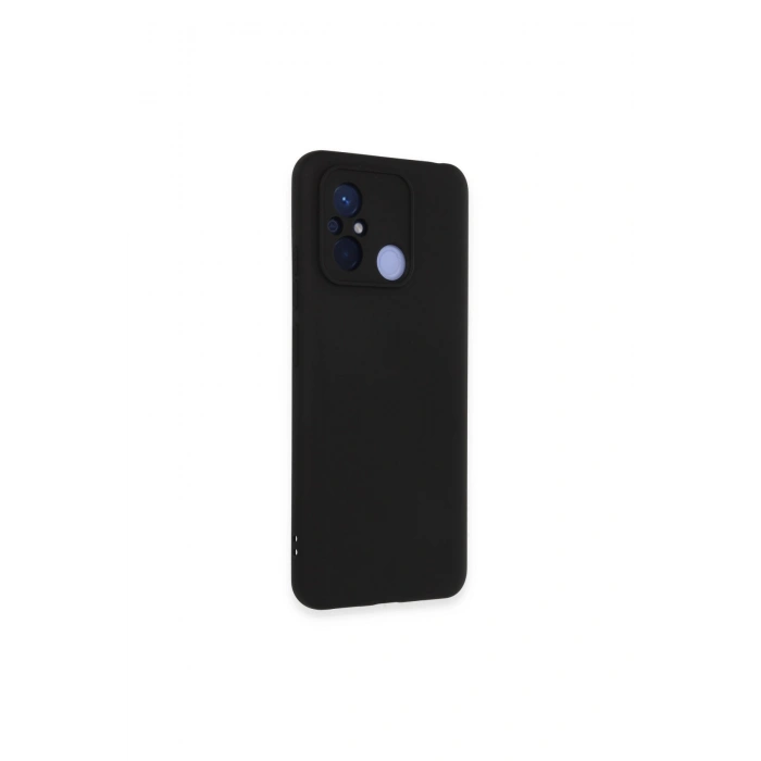 Redmi 12c Kılıf Nano İçi Kadife Silikon - Siyah