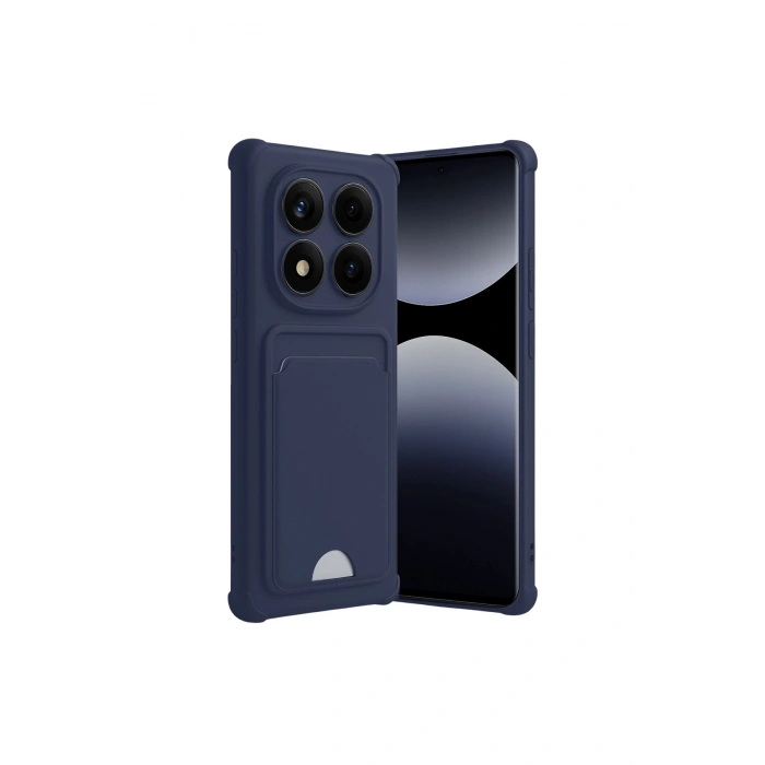 Redmi Note 14 Pro 5g Kelvin Kartvizitli Silikon - Lacivert