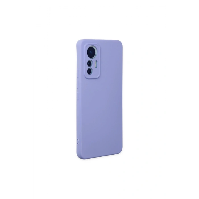 Mi 12 Lite Kılıf Nano İçi Kadife Silikon - Lila