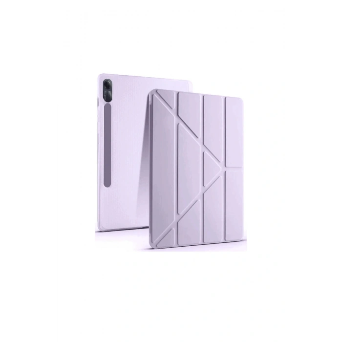 Redmi Pad Se Kılıf Kalemlikli Mars Tablet Kılıfı - Lila