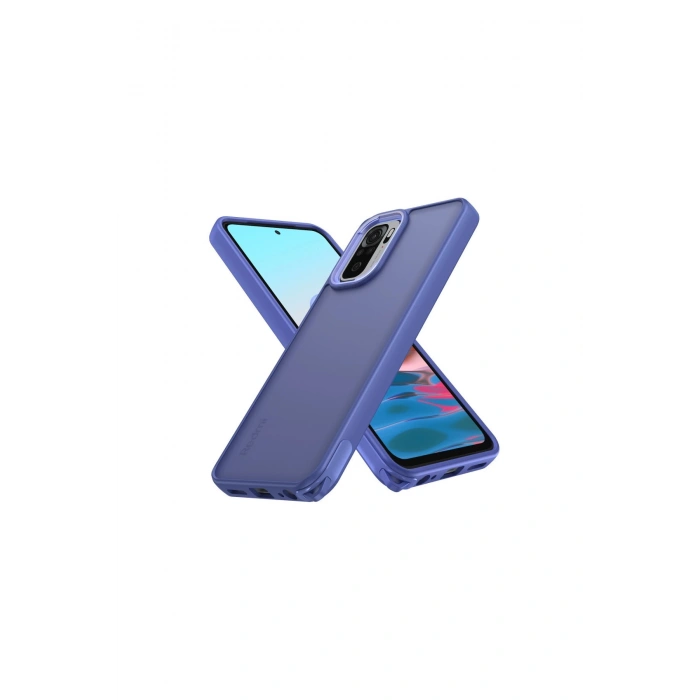 Redmi Note 10 Pro Kılıf Elegant Kapak - Açık Mavi