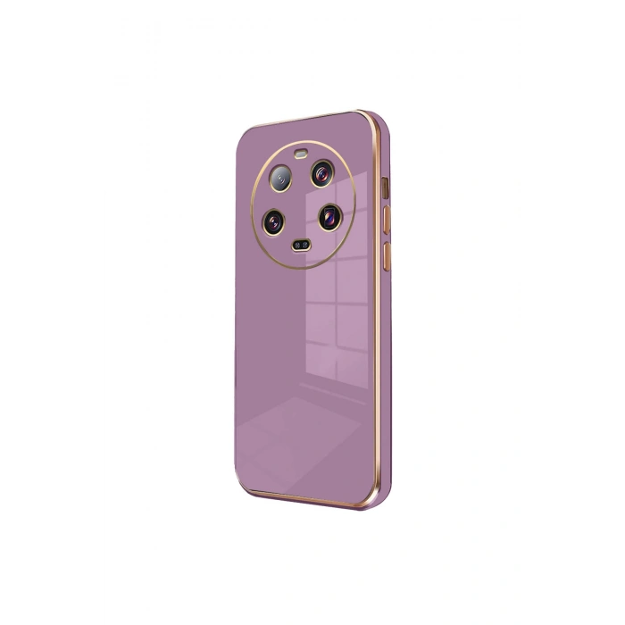 Mi 14 Ultra Kılıf Volet Silikon - Mor