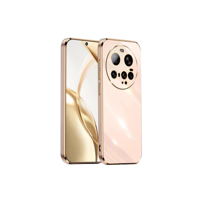 Mi 15 Ultra Kılıf Volet Silikon - Pembe